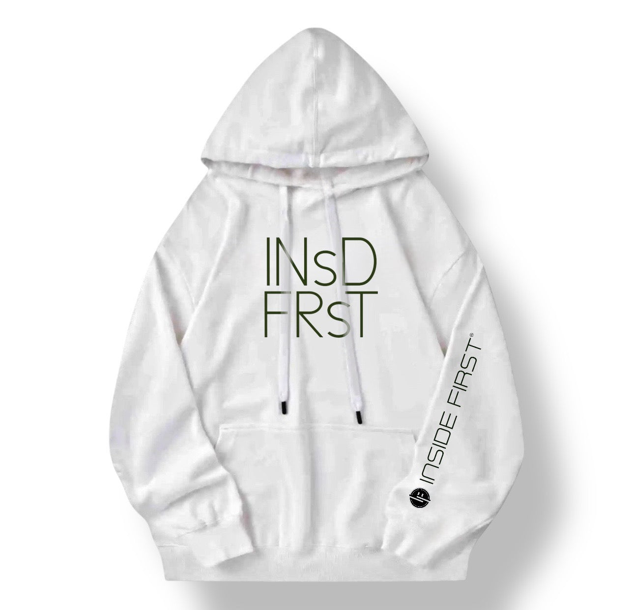 Inside First Hoodie | WHITE OUT